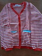 gilet met V-hals, merk: filou & friends, maat: 128, Gebruikt, Meisje, Trui of Vest, Ophalen of Verzenden
