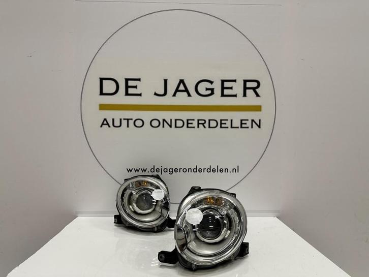 FIAT 500 ABARTH XENON KOPLAMPEN COMPLETE SET, Auto-onderdelen, Verlichting, Fiat, Gebruikt