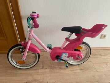 Kinderfiets 14 inch 4-6 jaar Unicorn beschikbaar voor biedingen