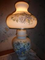 Mooie vintage porseleinen elektrische lamp, Antiek en Kunst, Ophalen