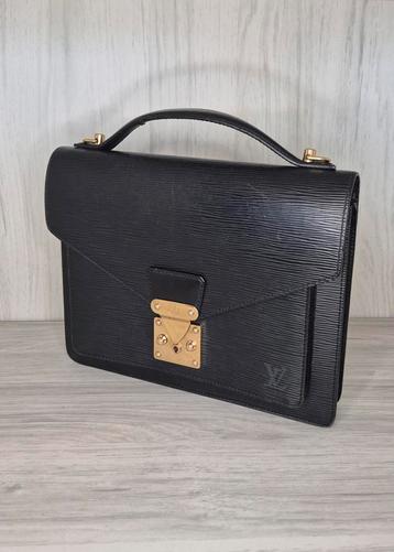 Authentieke Louis Vuitton Monceau 28 - zwart epi leer  beschikbaar voor biedingen