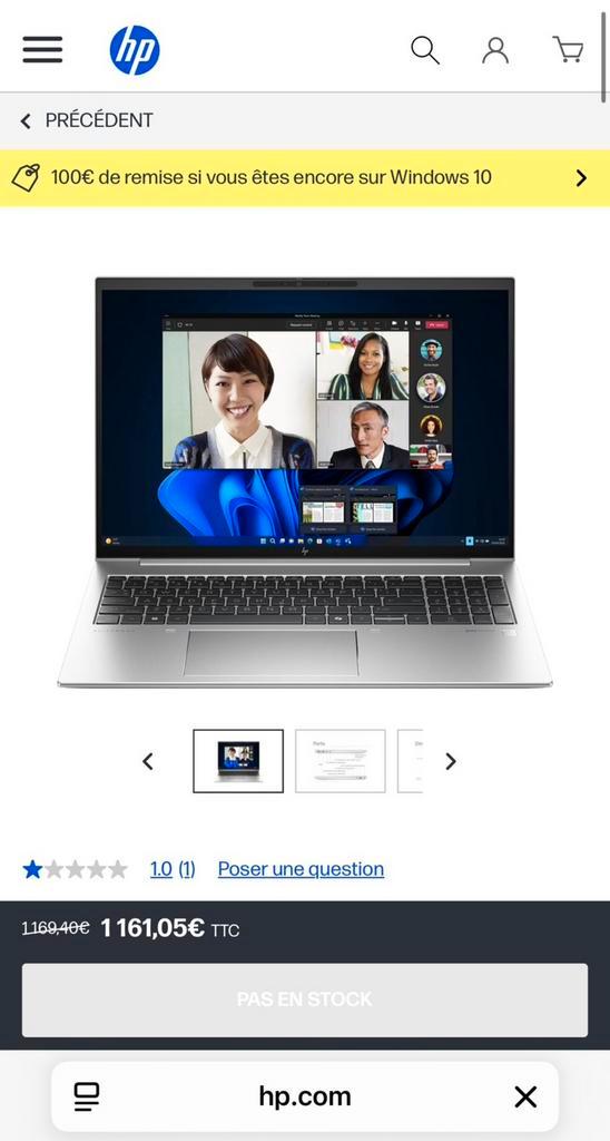 HP ProBook 665 G11 Ryzen 5 16 Go SSD 256 Go sous emballage, Computers en Software, Desktop Pc's, Nieuw, SSD, Ophalen