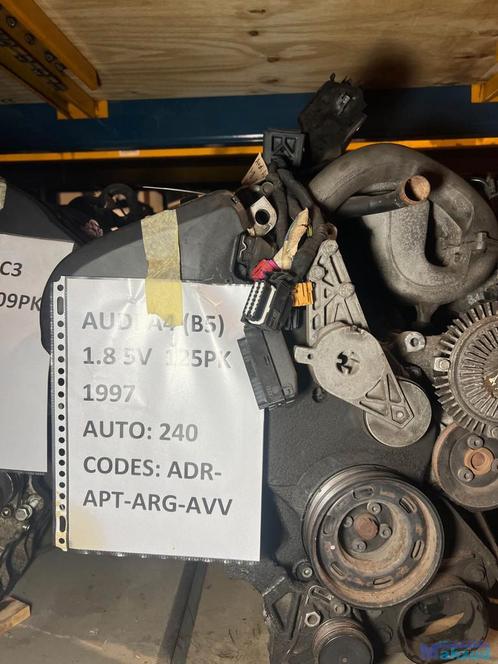 AUDI A4 B5 1.8 5V 20V Motorblok motor ADR, Auto-onderdelen, Motor en Toebehoren, Audi, Gebruikt