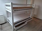 stapelbed met 2x lattenbodem en matras, Kinderen en Baby's, Kinderkamer | Stapelbedden en Hoogslapers, Ophalen, Zo goed als nieuw
