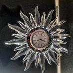 Swarovski zilver crystal klok Solaris, Antiek en Kunst, Ophalen of Verzenden