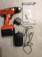 Black Decker 14,4 V boormachine als nieuw, Doe-het-zelf en Bouw, Ophalen, Zo goed als nieuw, Boormachine