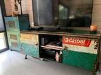 Industriële vintage kast / tv meubel, Huis en Inrichting, Kasten |Televisiemeubels, Ophalen, Gebruikt