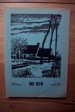 Tijdschriften "Ons Heem", Ophalen, 20e eeuw of later, Gelezen