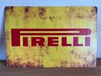 Metalen plaat voor Pirelli-banden, Verzamelen, Ophalen of Verzenden, Zo goed als nieuw