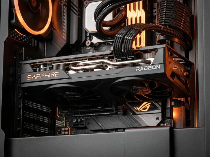 Te koop: AMD Radeon RX 6700 videokaart 10 gb, Computers en Software, Videokaarten, Gebruikt, AMD, PCI-Express 4.0, GDDR6, HDMI