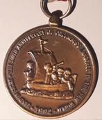 M.J Hummel GOEBEL 1992 : Médaille 3,5 cm Navire avec Hummels, Bronze, Enlèvement ou Envoi