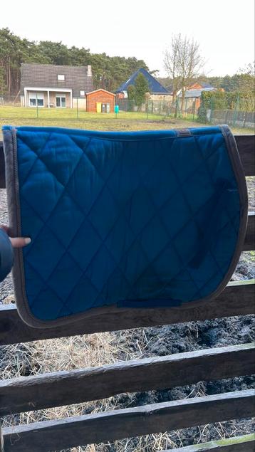 Blauw zadeldekje van BR maat pony  beschikbaar voor biedingen