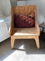 Stoel, Huis en Inrichting, Ophalen, Gebruikt, Bruin, Vintage modern