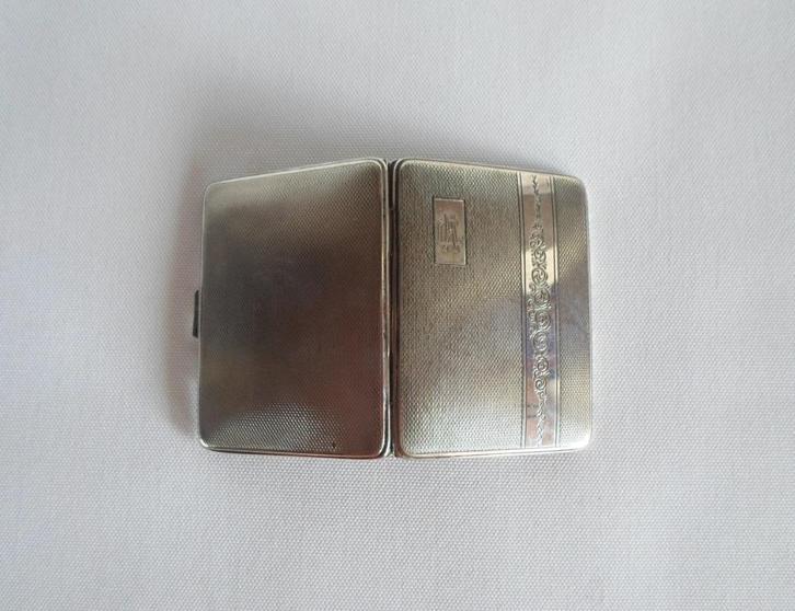 Art Deco Hoka Etui Hohmann & Katz Pforzheim, Antiek en Kunst, Antiek | Zilver en Goud, Ophalen