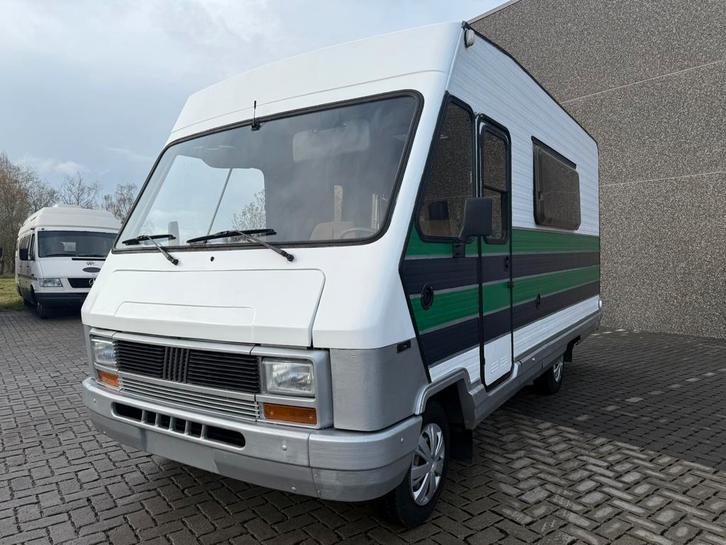 Fiat Ducato Diesel 5 plaatsen Camper, Caravans en Kamperen, Mobilhomes, Bedrijf, tot en met 4, Integraal, Fiat, Fiat, Diesel, Handgeschakeld