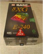 2 Nieuwe VHS Videobanden - BASF SXG 240min, Audio, Tv en Foto, Videospelers, Ophalen of Verzenden, Nieuw, Videoband