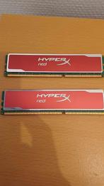 RAM HyperX red - 8GB Kit*(2x4GB) - DDR3 1600MT/s XMP CL9 DIM, Informatique & Logiciels, Mémoire RAM, 8 GB, DDR3, Comme neuf, Enlèvement