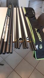 Sensas 724  11,5 mtr, Watersport en Boten, Ophalen, Zo goed als nieuw, Vaste hengel