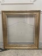 Houten kader goud / zilver kleur met glas, Ophalen