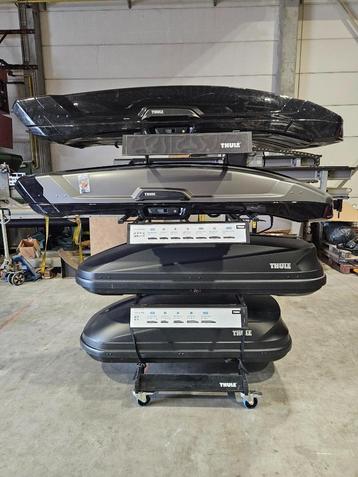 4x Thule dakkoffer   (2x Vector , Touring , Pacific) NIEUW beschikbaar voor biedingen