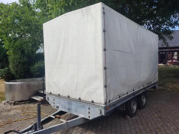 Huifaanhangwagen 2700 kg Saris beschikbaar voor biedingen