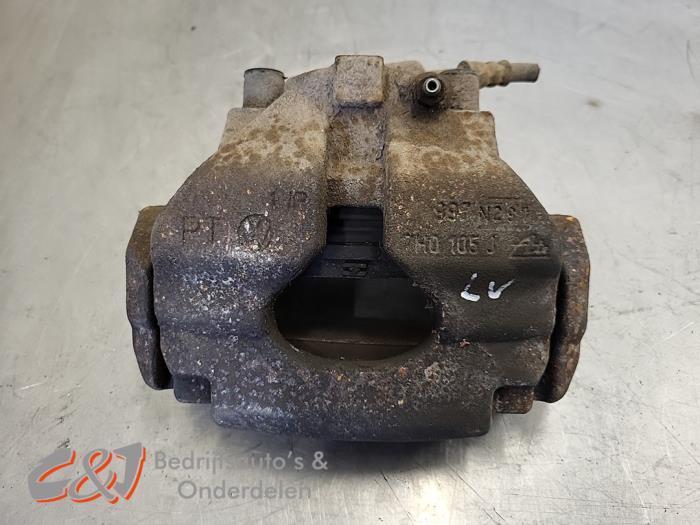 Remklauw (Tang) links-voor van een Volkswagen Transporter, Auto-onderdelen, Remmen en Aandrijving, Volkswagen, Gebruikt, 3 maanden garantie