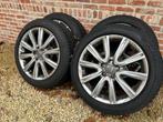 Winterbanden op velg AUDI A6, Ophalen, 18 inch, Gebruikt, Banden en Velgen