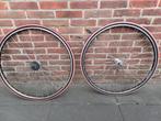 Vintage wielset wielen 7 speed Alesa velgen, Exage naven, Gebruikt, Racefiets, Alesa, Ophalen