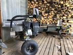 Houtklover te huur, krachtige benzinemotor 12 Ton, Tuin en Terras, Kloofmachines, Benzine, Liggend, Ophalen of Verzenden, Zo goed als nieuw