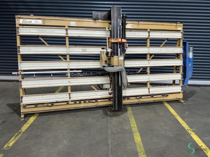 Verticale platenzagen/wandzagen Elcon R 155 1989, Zakelijke goederen, Machines en Bouw | Houtbewerking