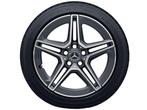 4 Velgen 18 AMG Mercedes C-klasse W205, Ophalen, 18 inch, Velg(en), All Season