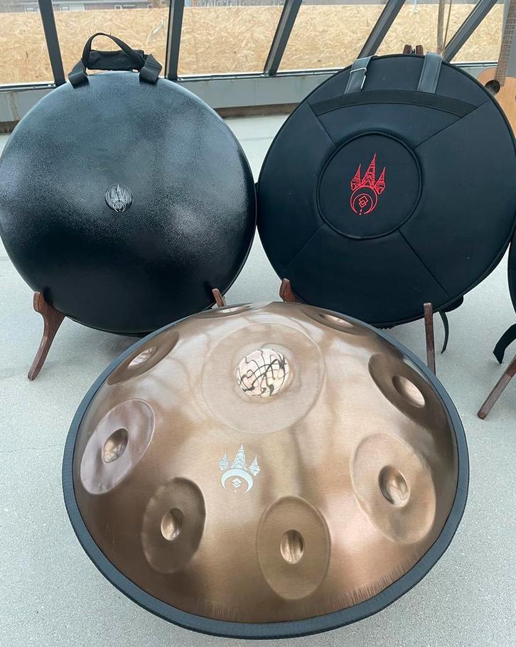 Handgemaakte Handpan 440 Hz E-Hijaz, Muziek en Instrumenten, Percussie, Nieuw, Ophalen