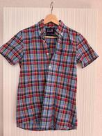 Hemd kind River Woods - Tight Fit - maat 12j - Korte mouw, Kinderen en Baby's, Kinderkleding | Overige, Ophalen of Verzenden, Zo goed als nieuw