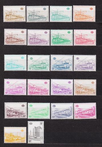 België Spoorwegzegels 1968 TR378/399 ** beschikbaar voor biedingen