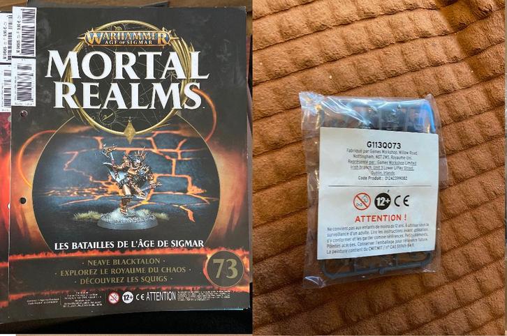 Warhammer Mortal Realms N 73 Hachette, Hobby & Loisirs créatifs, Wargaming, Neuf, Warhammer, Envoi