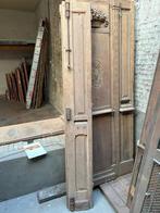 Lot deuren en kast., Ophalen, Gebruikt, Glas