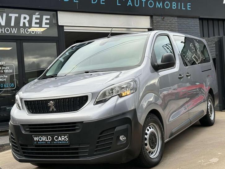 Peugeot Traveller 2.0 BlueHDi L3 Long 9PLACES AIRCO BOITE AU, Auto's, Peugeot, Bedrijf, Te koop, Traveller, ABS, Airbags, Airconditioning