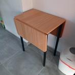 Uitklapbare tafel, Ophalen, Gebruikt, 50 tot 100 cm, Tot twee personen