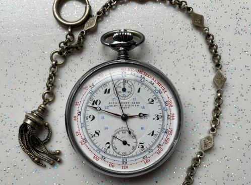 Montre chronographe de poche AUTO sport Senn à Paris +chaine, Bijoux, Sacs & Beauté, Montres | Anciennes | Antiquités, Montre de poche