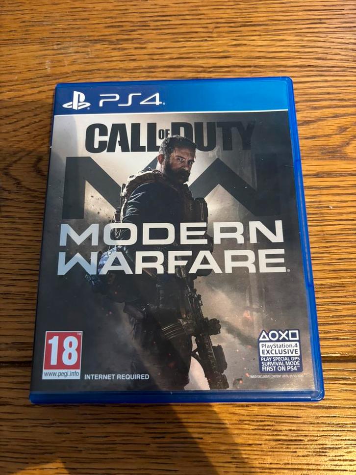 Call of Duty: Modern Warfare, Games en Spelcomputers, Games | Sony PlayStation 4, Zo goed als nieuw, Overige genres, Vanaf 18 jaar