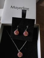 Juwelensetje, Handtassen en Accessoires, Ophalen, Zo goed als nieuw, Roze