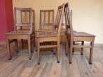 Lot de six chaises de Herve, Ophalen, Chaises de Herve, Gebruikt, Bruin