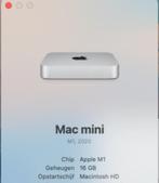 Mac mini M1 2020 16 gb /512 GB, Computers en Software, Apple Desktops, Ophalen, Gebruikt, HDD en SSD, 512 GB