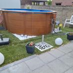 Metalen zwembad, Tuin en Terras, Ophalen, Gebruikt