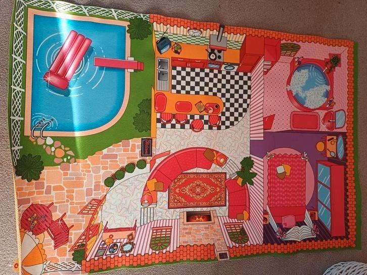 Speeltapijt / tapijt / speelkleed 100 op 150, Kinderen en Baby's, Speelgoed | Speelkleden, Zo goed als nieuw, Ophalen