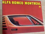Alfa Romeo Montreal brochure NL in een zeer nette staat, Comme neuf, Alfa Romeo, Enlèvement ou Envoi