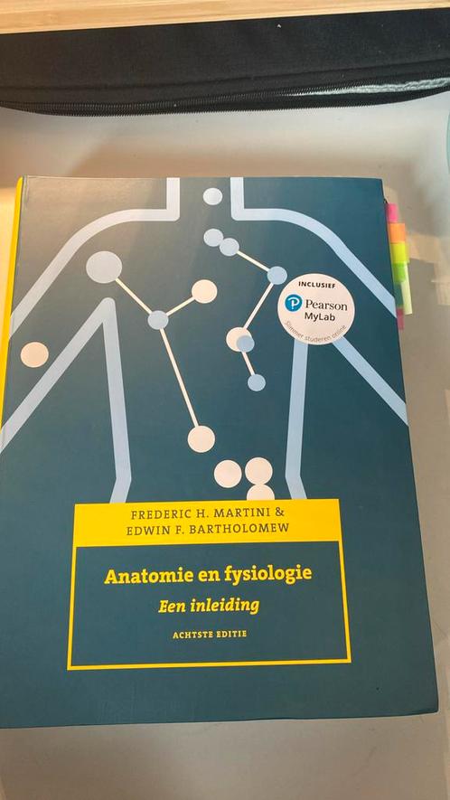 Anatomie en fysiologie, 8e editie met MyLab NL, Boeken, Schoolboeken, Zo goed als nieuw, Nederlands, Ophalen