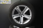 20 Inch Audi Q7 Zomerbanden 4MM Continental 275/50R20, Ophalen, Gebruikt, 275 mm, Banden en Velgen