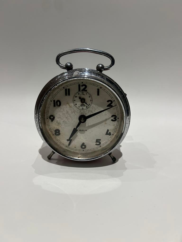 Vintage wekker Gala, Ophalen, Gebruikt, Analoog