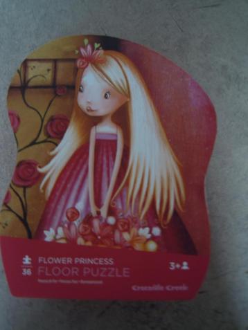 Vloerpuzzel Flower Princess Crocodile Creek NIEUW beschikbaar voor biedingen